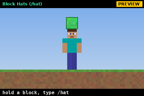 Block Hats preview